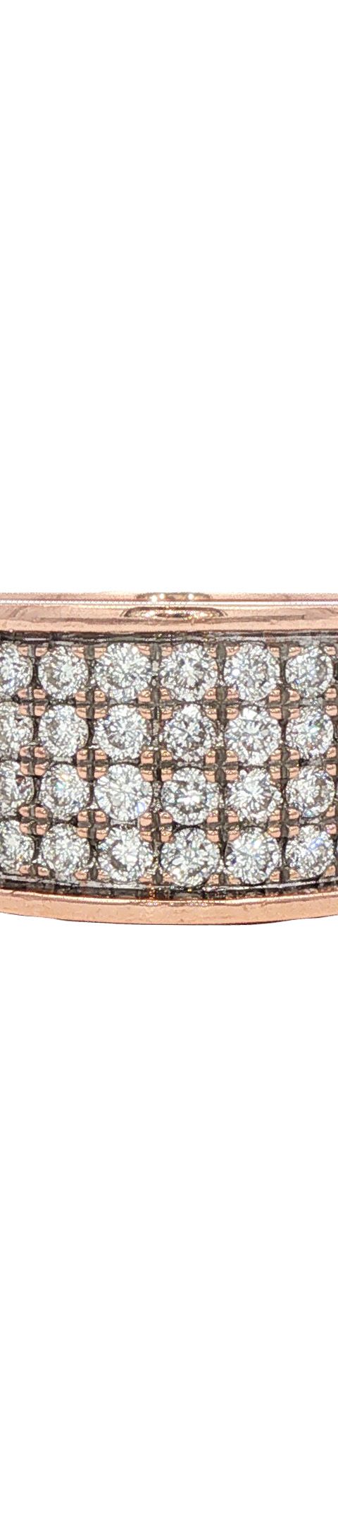 Vintage 14K Rose Gold Ring with Diamond